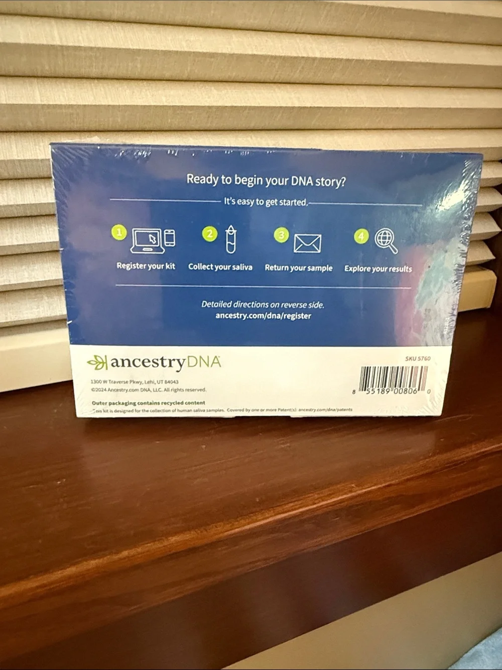 AncestryDNA Genetic Testing Kit - Picture 2 of 2